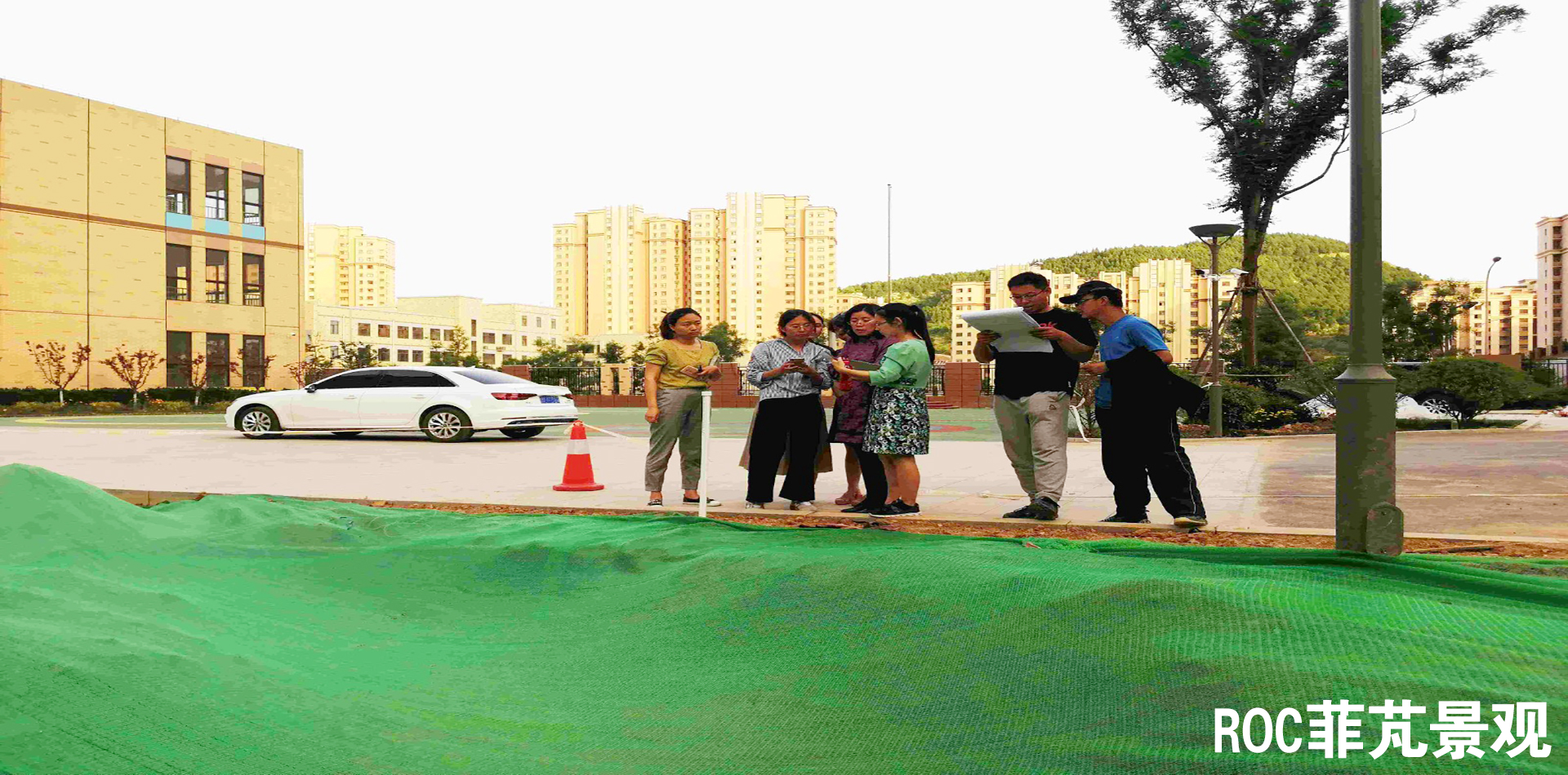 記西江華府第一幼兒園景觀(guān)設計施工一體化項目開(kāi)工6.jpg